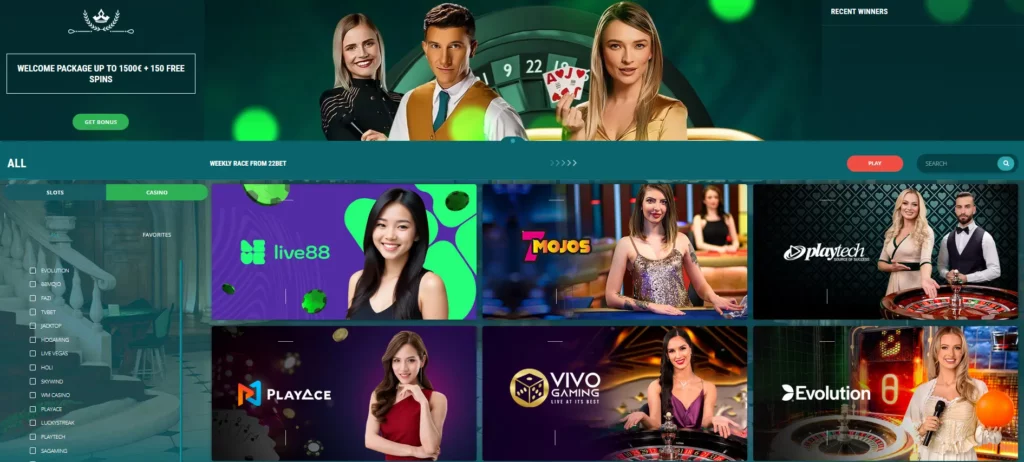 22Bet Casino 22Bet Casino