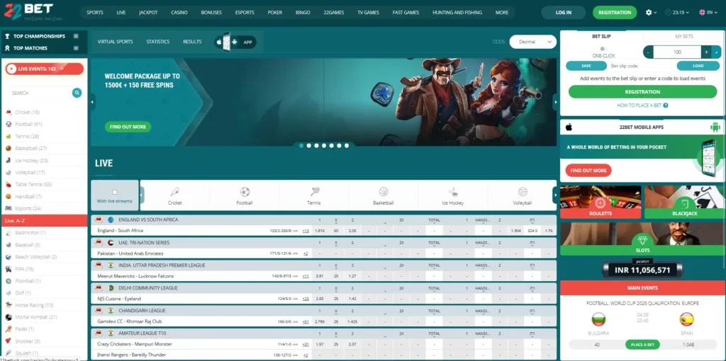 22Bet Main Page 22Bet Main Page