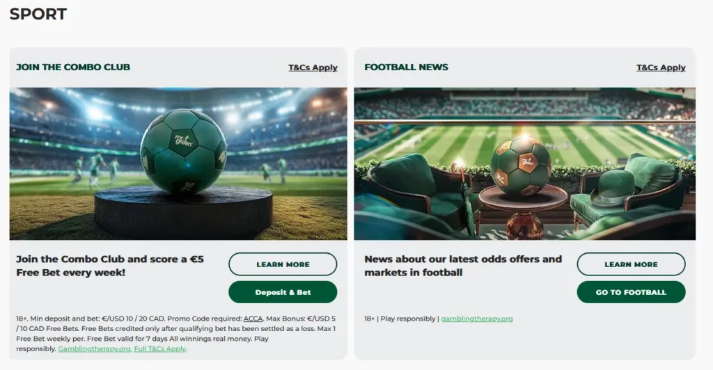 Mr Green Sport Bonuses Mr Green Sport Bonuses