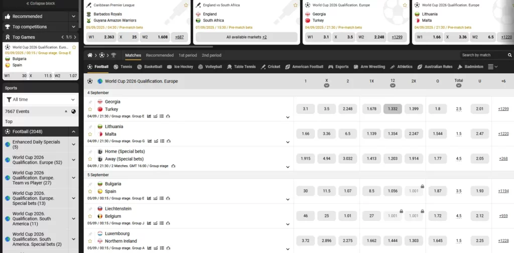 Sports Betting at Melbet Sports Betting at Melbet