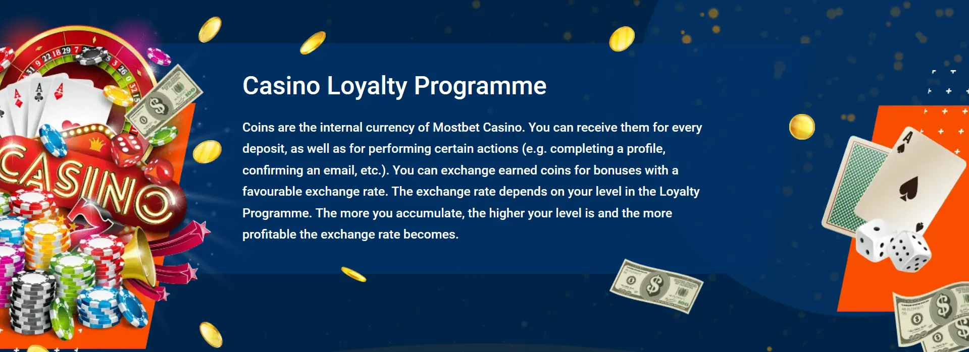 CASINO LOYALTY PROGRAMME - Mostbet CASINO LOYALTY PROGRAMME - Mostbet