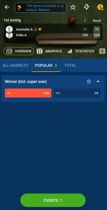 Mostbet Betting Menu iOS Mostbet Betting Menu iOS